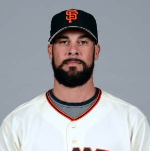 SCOTTSDALE, AZ - FEBRUARY 27: Ryan Vogelsong #32 of the San Francisco Giants poses during Photo Day on Friday, February 27, 2015 at Scottsdale Stadium in Scottsdale, Arizona. (Photo by Robert Binder/MLB Photos via Getty Images) *** Local Caption *** Ryan Vogelsong